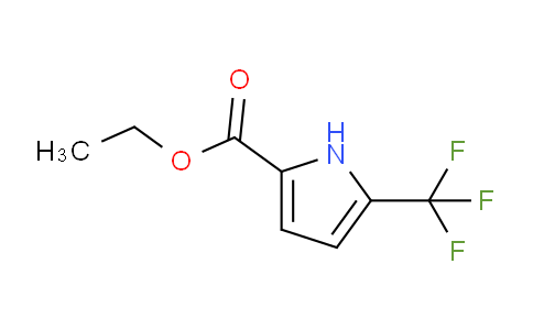 CAS No. 1414887-27-6, ethyl 5-(trifluoromethyl)-1H-pyrrole-2-carboxylate