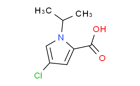 CAS No. 1592992-06-7, 4-chloro-1-(propan-2-yl)-1H-pyrrole-2-carboxylic acid
