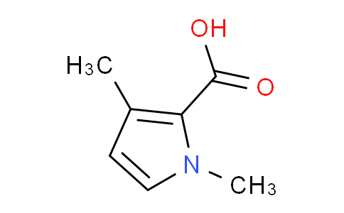 CAS No. 33207-69-1, 1,3-dimethyl-1H-pyrrole-2-carboxylic acid