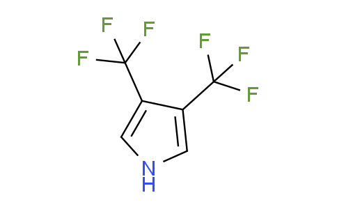 CAS No. 82912-41-2, 3,4-bis(trifluoromethyl)-1H-pyrrole