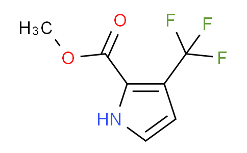 CAS No. 1628642-61-4, methyl 3-(trifluoromethyl)-1H-pyrrole-2-carboxylate