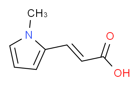 CAS No. 119924-13-9, (2E)-3-(1-methyl-1H-pyrrol-2-yl)prop-2-enoic acid
