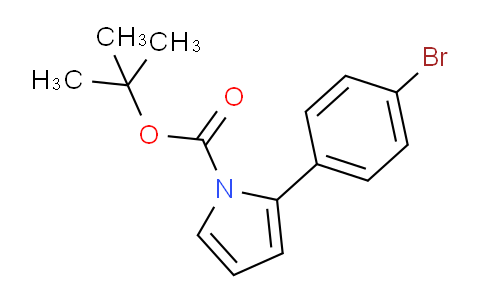 CAS No. 1607800-84-9, tert-Butyl 2-(4-bromophenyl)-1H-pyrrole-1-carboxylate
