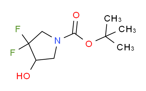 tert-butyl 3,3-difluoro-4-hydroxypyrrolidine-1-carboxylate