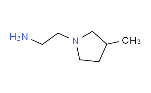 CAS No. 23456-39-5, 2-(3-Methyl-1-pyrrolidinyl)ethylamine