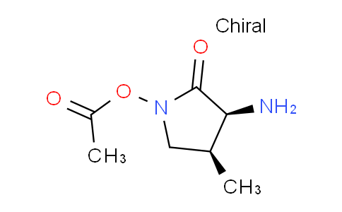 CAS No. 1820583-82-1, (3S,4S)-3-Amino-1-hydroxy-4-methyl-2-pyrrolidinone Acetate