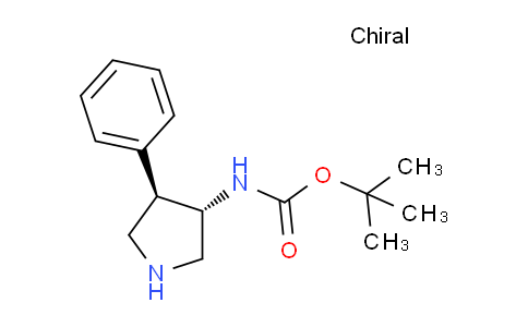 CAS No. 1383784-29-9, (3S,4R)-3-(Boc-amino)-4-phenylpyrrolidine