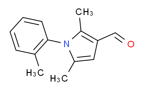 CAS No. 119673-47-1, 2,5-dimethyl-1-(o-tolyl)-1H-pyrrole-3-carbaldehyde