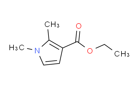 CAS No. 19406-11-2, ethyl 1,2-dimethyl-1H-pyrrole-3-carboxylate