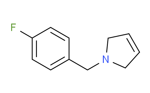 CAS No. 954416-86-5, 1-(4-fluorobenzyl)-2,5-dihydro-1H-pyrrole