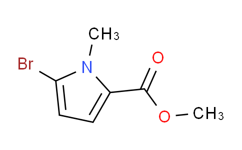 CAS No. 1196-07-2, methyl 5-bromo-1-methyl-1H-pyrrole-2-carboxylate