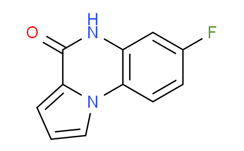 CAS No. 136773-67-6, 7-Fluoro-5H-pyrrolo[1,2-a]quinoxalin-4-one
