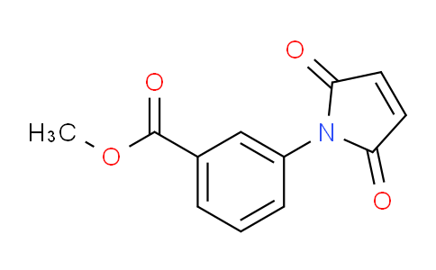 CAS No. 40349-50-6, methyl 3-(2,5-dioxo-2,5-dihydro-1H-pyrrol-1-yl)benzoate