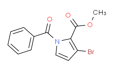 CAS No. 117918-26-0, methyl 1-benzoyl-3-bromo-1H-pyrrole-2-carboxylate
