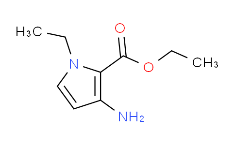 CAS No. 1176740-52-5, ethyl 3-amino-1-ethyl-1H-pyrrole-2-carboxylate