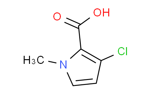 CAS No. 1387578-52-0, 3-chloro-1-methyl-1H-pyrrole-2-carboxylic acid