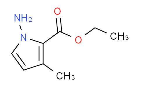 CAS No. 1392140-56-5, ethyl 1-amino-3-methyl-1H-pyrrole-2-carboxylate