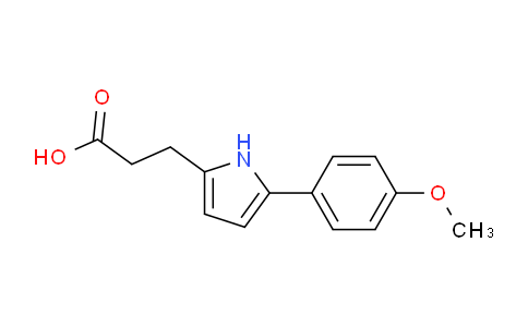DY718320 | 431987-06-3 | 3-[5-(4-Methoxy-phenyl)-1H-pyrrol-2-yl]-propionic acid