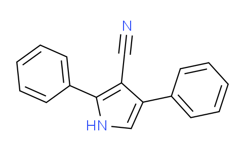 CAS No. 59009-62-0, 2,4-diphenyl-1H-pyrrole-3-carbonitrile