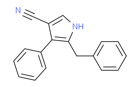 CAS No. 65185-10-6, 5-benzyl-4-phenyl-1H-pyrrole-3-carbonitrile