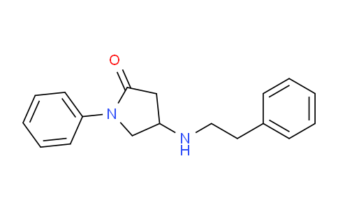 CAS No. 6212-97-1, 4-(phenethylamino)-1-phenylpyrrolidin-2-one