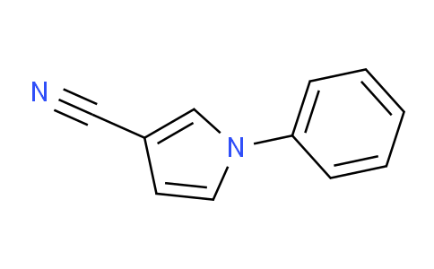 CAS No. 65735-06-0, 1-phenyl-1H-pyrrole-3-carbonitrile