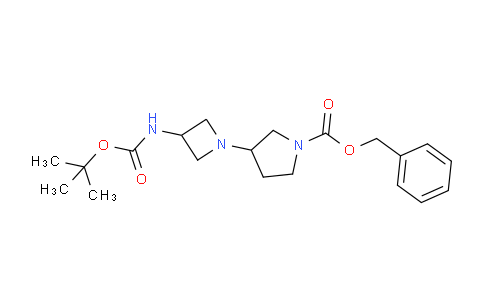 DY718359 | 883547-34-0 | benzyl 3-(3-((tert-butoxycarbonyl)amino)azetidin-1-yl)pyrrolidine-1-carboxylate