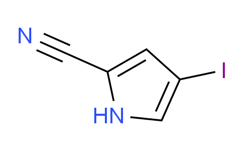 CAS No. 87721-22-0, 4-iodo-1H-pyrrole-2-carbonitrile