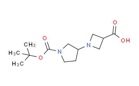 CAS No. 889953-47-3, 3-(3-CARBOXY-AZETIDIN-1-YL)-PYRROLIDINE-1-CARBOXYLIC ACID TERT-BUTYL ESTER