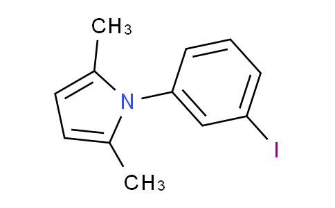 CAS No. 217314-37-9, 1-(3-Iodophenyl)-2,5-dimethyl-1H-pyrrole