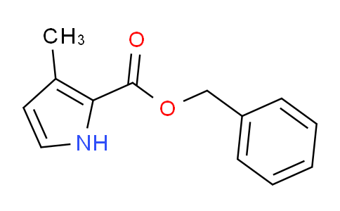 CAS No. 3284-46-6, benzyl 3-methyl-1H-pyrrole-2-carboxylate
