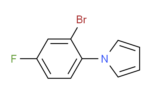 CAS No. 383137-41-5, 1-(2-bromo-4-fluorophenyl)-1H-pyrrole