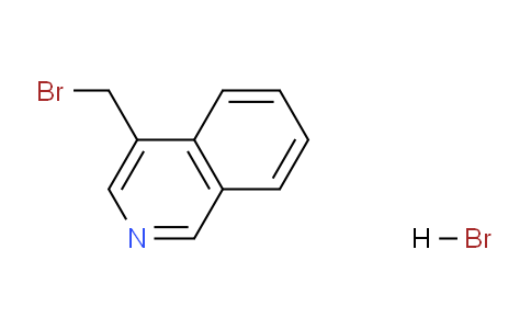 CAS No. 862539-92-2, 4-(bromomethyl)isoquinoline hydrobromide