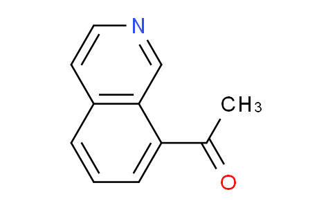 CAS No. 1053655-98-3, 1-(isoquinolin-8-yl)ethanone