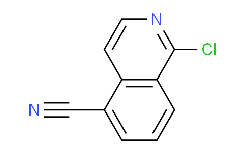 CAS No. 1231761-23-1, 1-chloroisoquinoline-5-carbonitrile