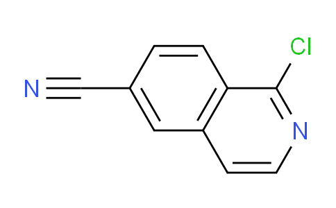 CAS No. 1260664-41-2, 1-chloroisoquinoline-6-carbonitrile