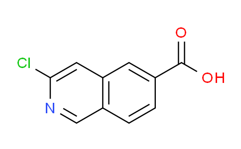 CAS No. 1256794-71-4, 3-chloroisoquinoline-6-carboxylic acid