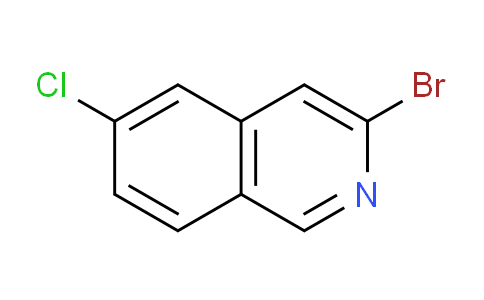 CAS No. 1276056-79-1, 3-bromo-6-chloroisoquinoline