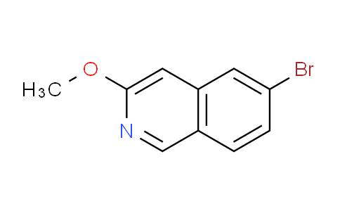 CAS No. 1330750-63-4, 6-bromo-3-methoxyisoquinoline