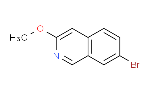 CAS No. 1246549-59-6, 7-bromo-3-methoxyisoquinoline