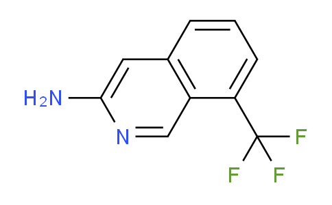 CAS No. 1357945-83-5, 8-(trifluoromethyl)isoquinolin-3-amine