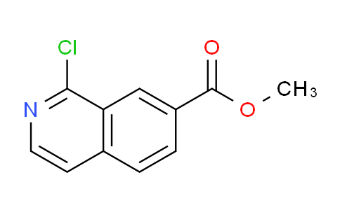 CAS No. 1206975-02-1, methyl 1-chloroisoquinoline-7-carboxylate