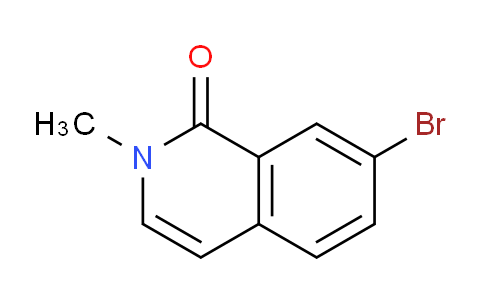 CAS No. 1290634-35-3, 7-bromo-2-methylisoquinolin-1(2H)-one