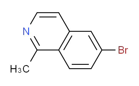 CAS No. 1416712-98-5, 6-bromo-1-methylisoquinoline