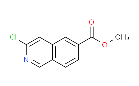 CAS No. 1416713-88-6, methyl 3-chloroisoquinoline-6-carboxylate