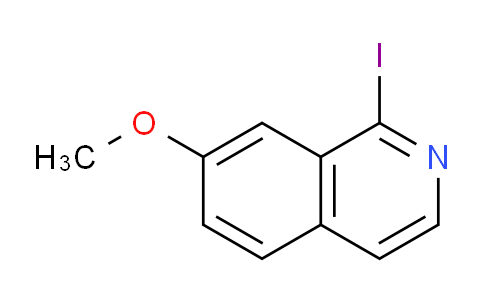 CAS No. 952569-54-9, 1-iodo-7-methoxyisoquinoline