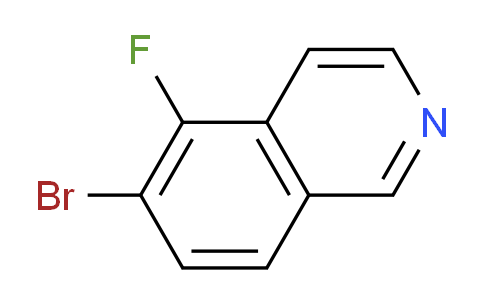 CAS No. 1432754-56-7, 6-bromo-5-fluoroisoquinoline