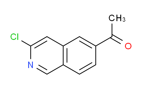 CAS No. 1381812-94-7, 1-(3-chloroisoquinolin-6-yl)ethanone