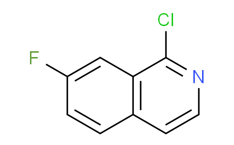 CAS No. 630422-89-8, 1-chloro-7-fluoroisoquinoline