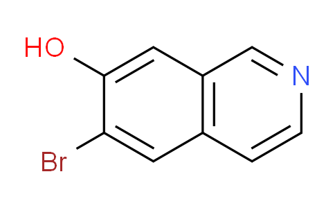 CAS No. 1148110-19-3, 6-bromoisoquinolin-7-ol